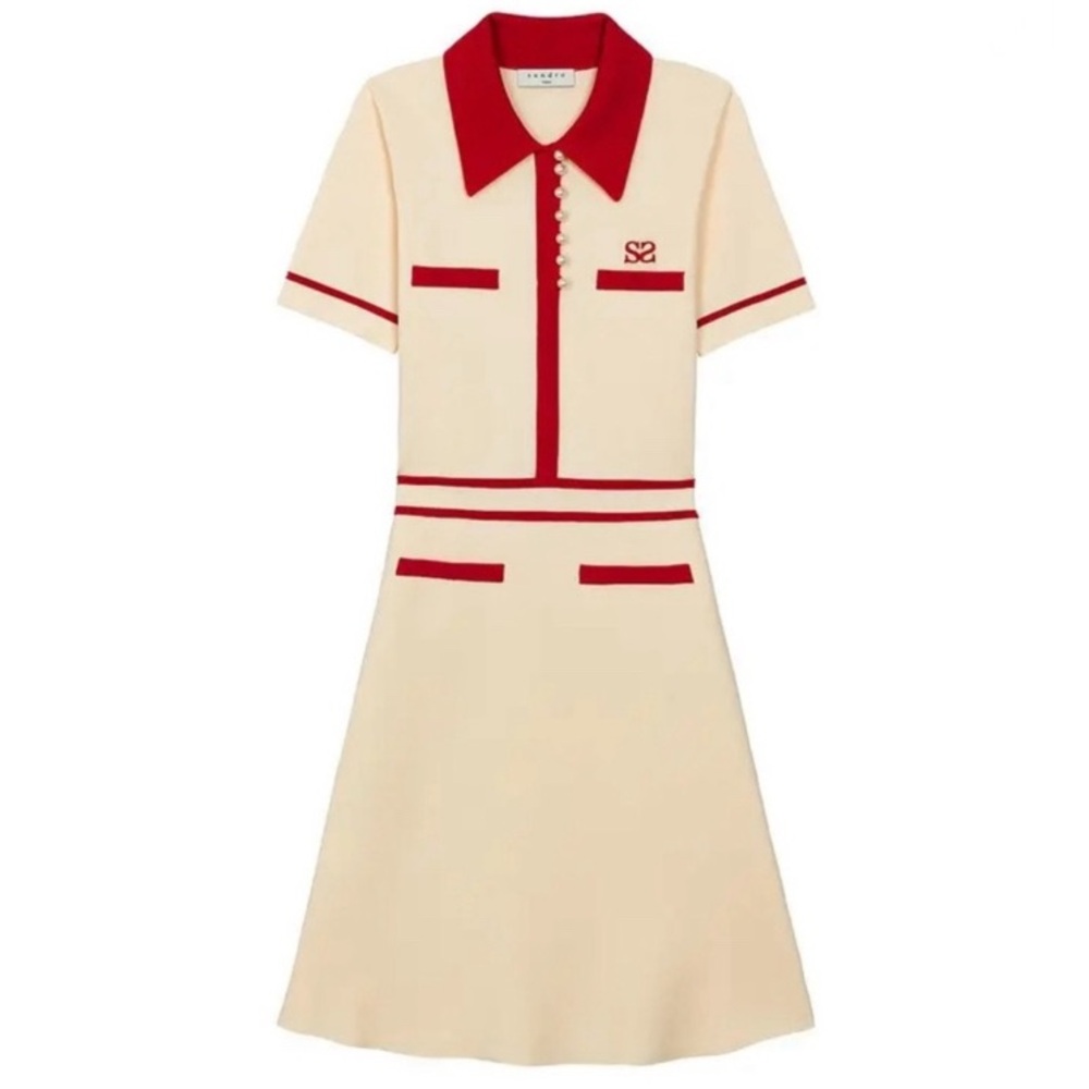 Sandro Irene Knit Dress